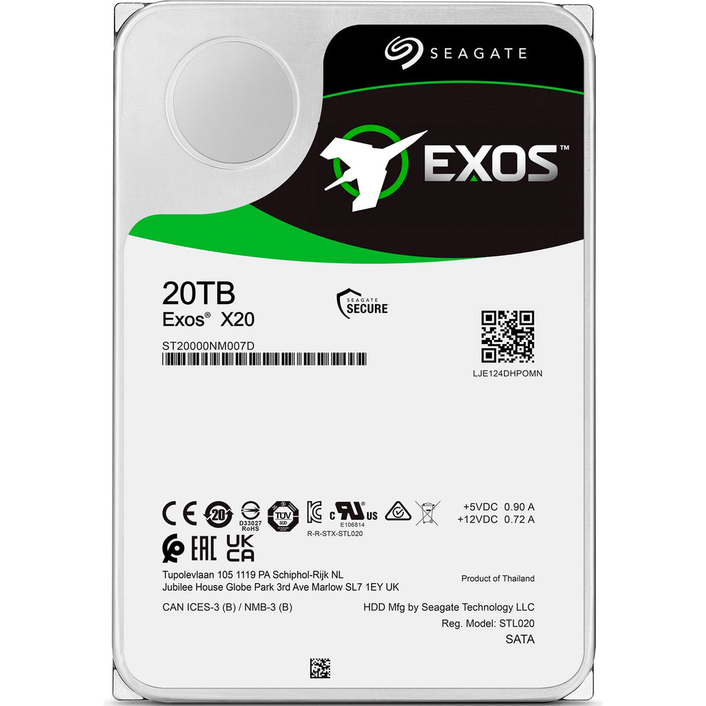 Seagate Exos X20 20 TB