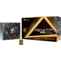 Seasonic focus gx-1000-v4 atx3.1 modulaire 1000 watt voeding (zwart, 1x 12vhpwr, 3x pcie)