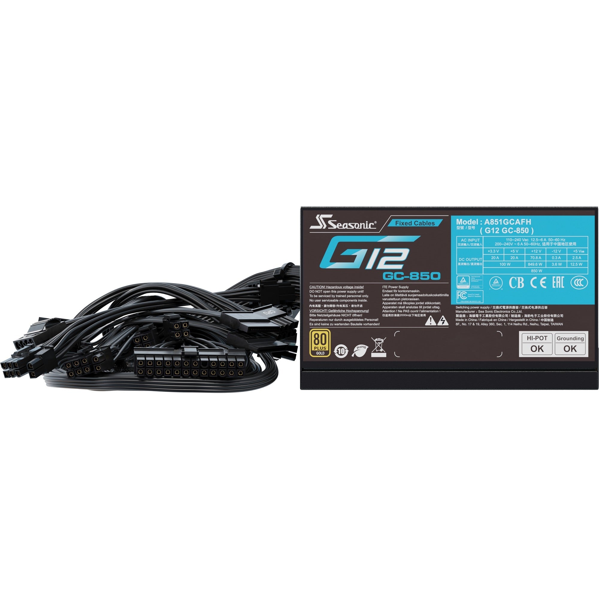 Seasonic G12-GC-850 850W