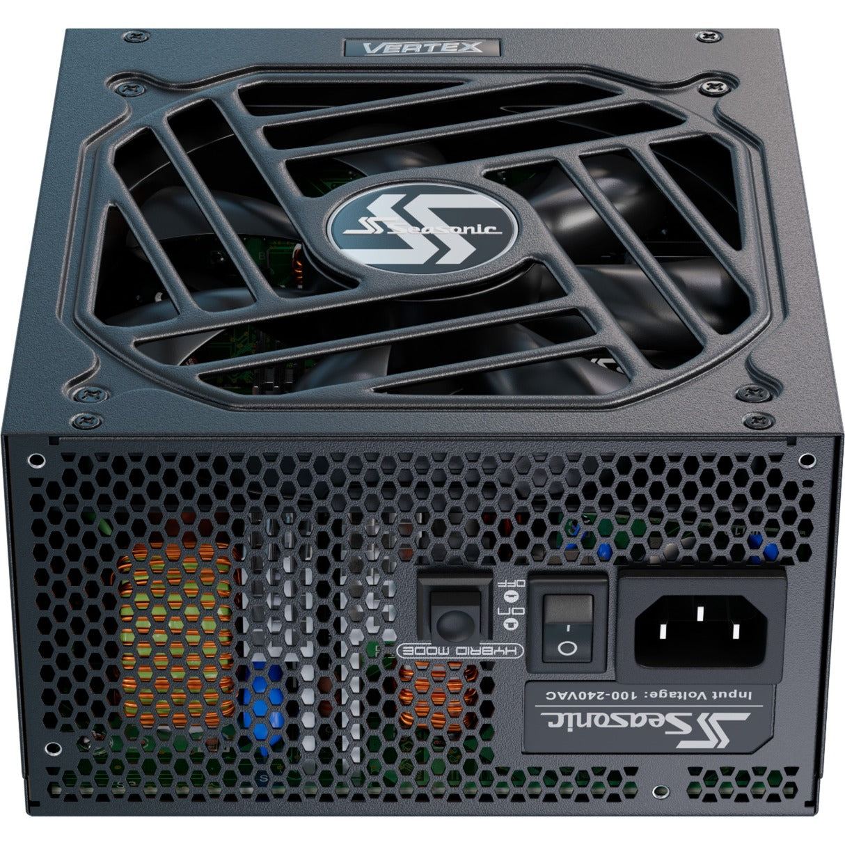 Seasonic vertex px-1000 modulaire 1000 watt voeding (zwart, 1x 12v-2x6, 3x pcie)