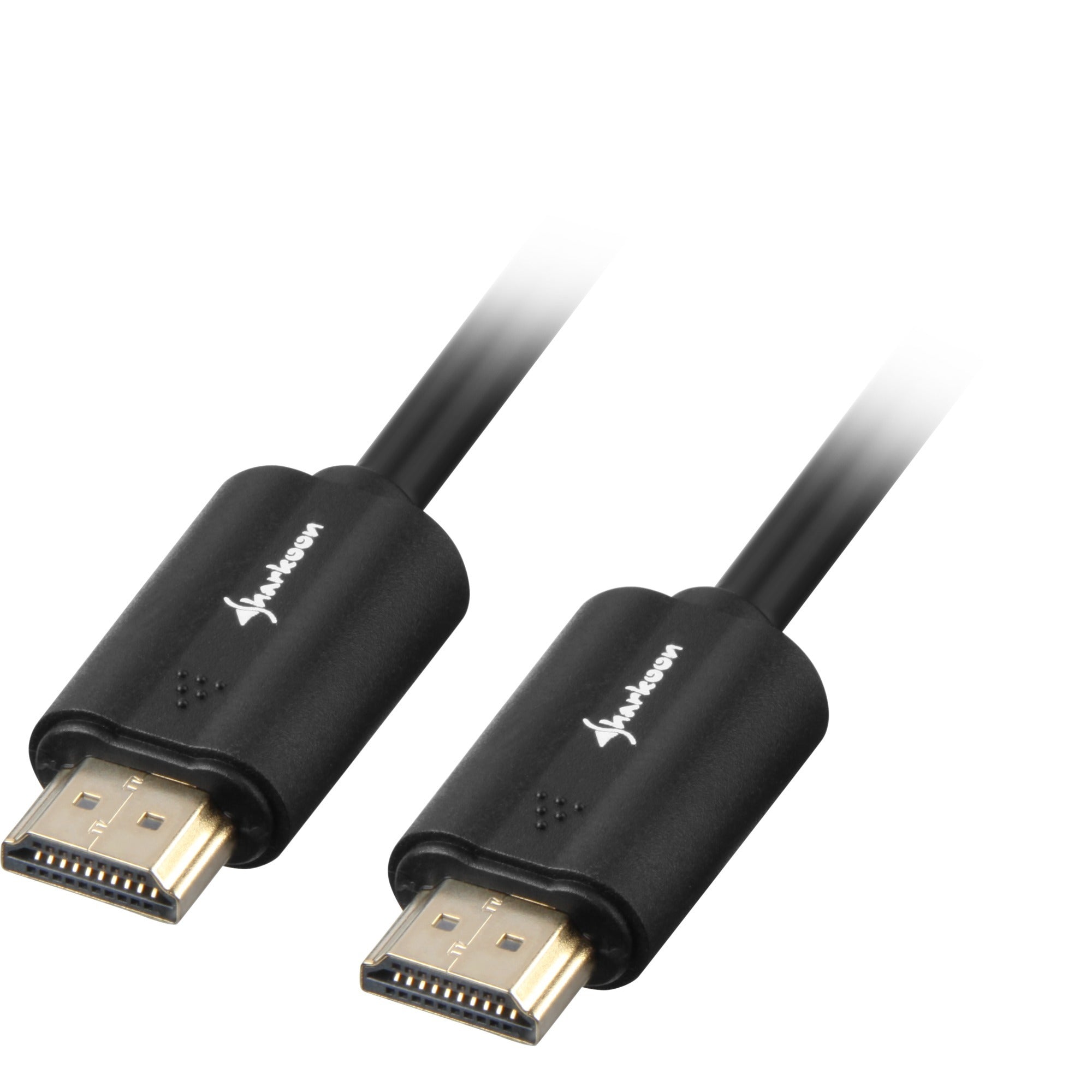 Sharkoon hdmi 2.0 kabel (zwart, 10 meter, 4k)