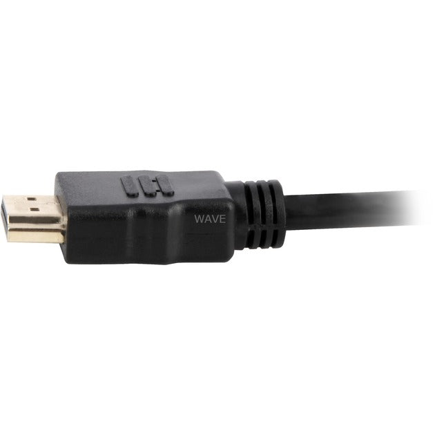Sharkoon high speed hdmi kabel met ethernet (zwart, 10 meter, 4k, verguld)