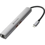 Sharkoon officepal combo adapter dockingstation (grijs)