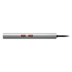Sharkoon officepal combo adapter dockingstation (grijs)