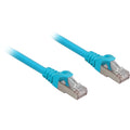 Sharkoon patchkabel sftp, rj-45 met cat.6a (blauw, 1 meter, halogeenvrij)