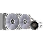 Sharkoon s80 rgb white waterkoeling (wit, 4-pins pwm fan-connector)