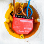 Shelly 1pm gen3 relais (rood, wifi, bluetooth)