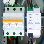 Shelly pro 3em 400а meetapparaat (wit)