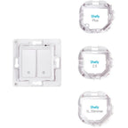 Shelly wall switch 2 knop (wit)