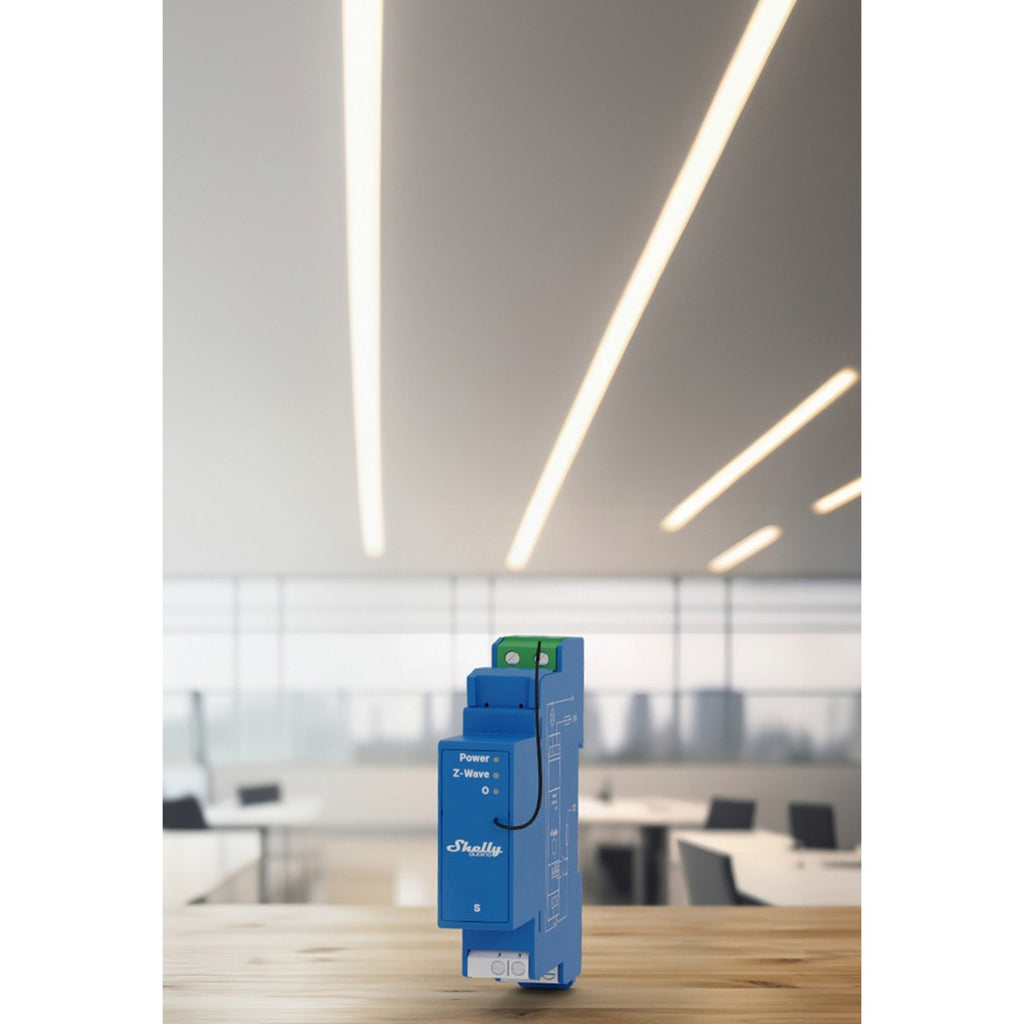 Shelly wave pro 1 relais (blauw)