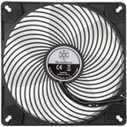 Silverstone air penetrator 140i argb case fan (zwart, 139 x 139 x 25 mm, pwm)
