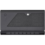 Silverstone cs381b v1.1 rack behuizing (zwart | 2x usb-a 3.2 (5 gbit s) | 2x audio)
