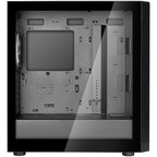 Silverstone fara 514x midi tower behuizing (zwart | 2x usb-a | 1x usb-c | rgb | tempered glass)
