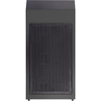 Silverstone fara r1 v2 midi tower behuizing (zwart | 3x usb-a | tempered glass)