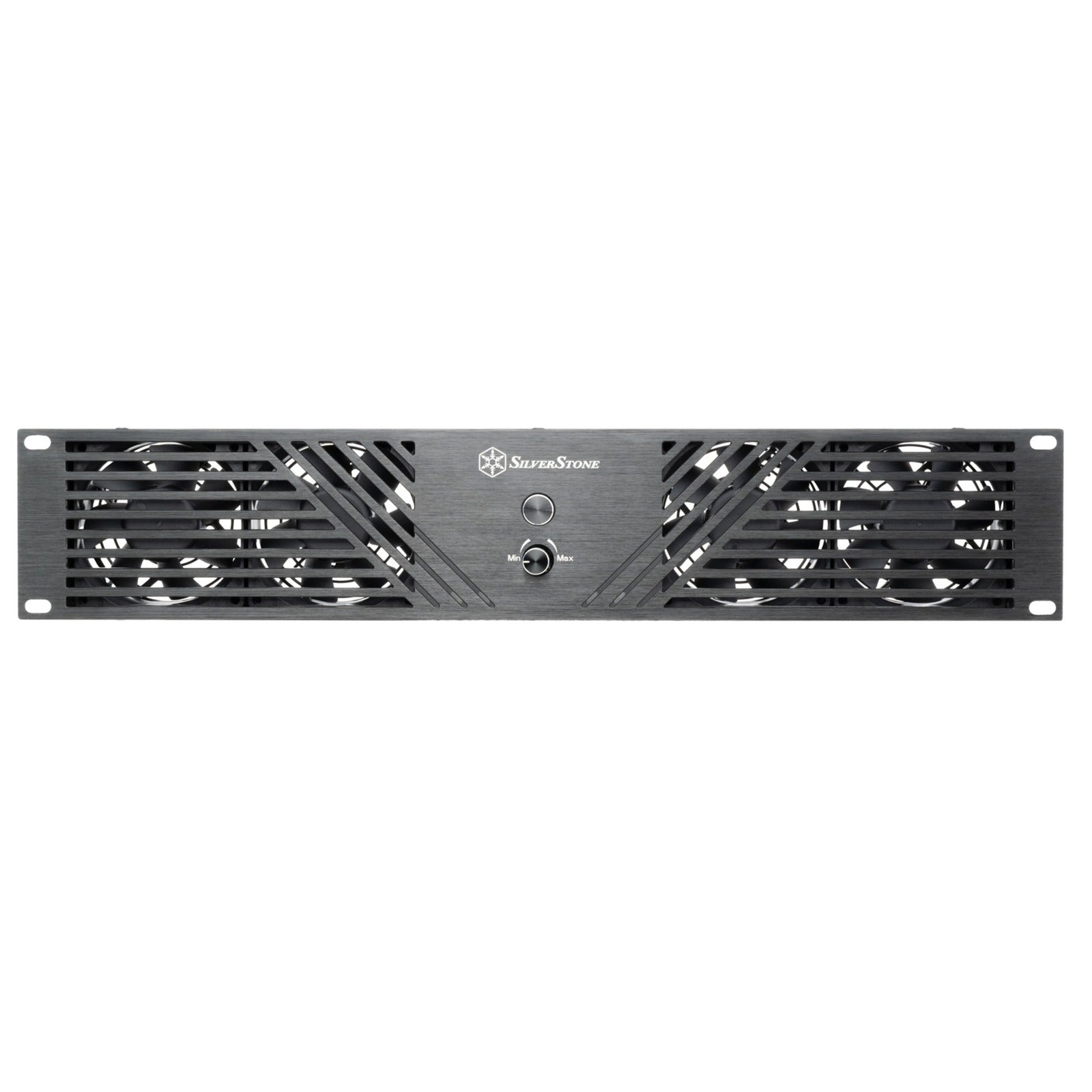 Silverstone rcp2b-480 case fans (zwart, 4 stuks, 80 x 80 x 25 mm, 2u externe fan module)
