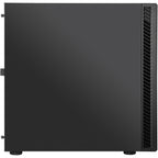 Silverstone seta q1 midi tower behuizing (zwart | 2x usb-a | 1x usb-c)
