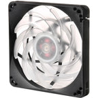 Silverstone sst-fw124-argb 120x120x15 case fan (zwart, 120 x 120 x 15 mm, pwm)
