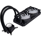 Silverstone sst-pf240-argb-v2 waterkoeling (zwart, incl. rgb controller)