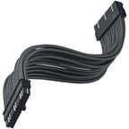 Silverstone sst-pp07e-mbb verlengkabel (zwart)