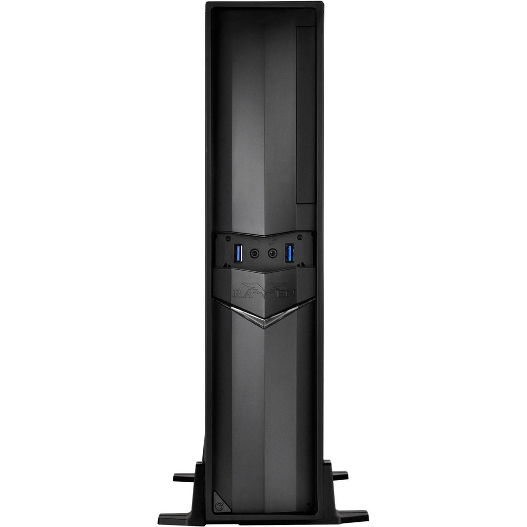 Silverstone sst-rvz02b-w window-kit desktop behuizing (zwart | 2x usb-a | window)
