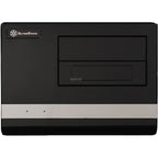 Silverstone sugo sg02b-f htpc behuizing (zwart | 2x usb-a)