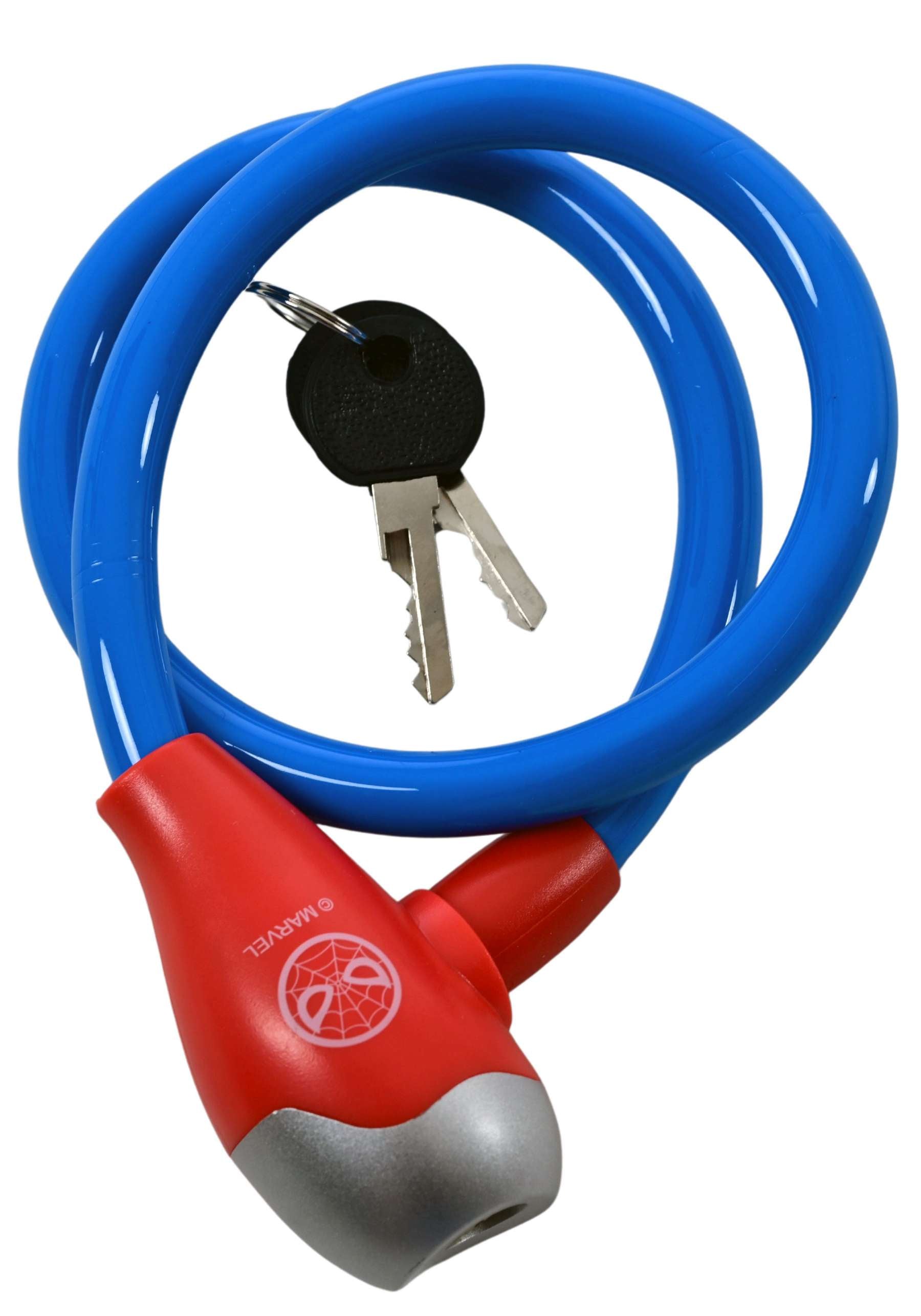 Volare spiderman kabelslot blauw rood