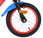 Spiderman - Spiderman Marvel spider-man kinderfiets - jongens - 14 inch - rood/blauw