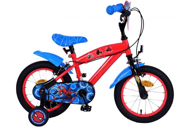 Paw Patrol Kinderfiets - Jongens - 14 inch - Rood Blauw