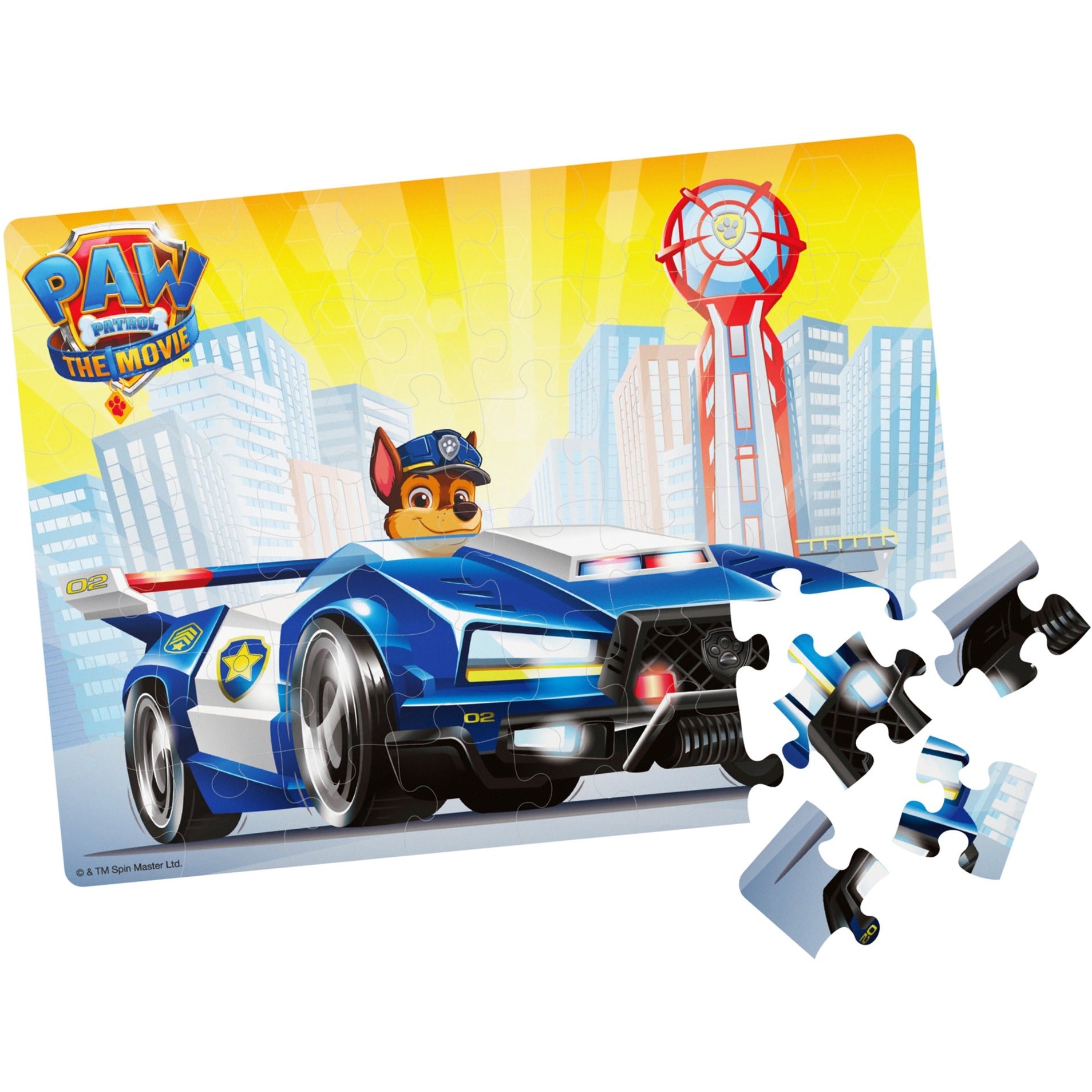 Spinmaster puzzel paw patrol 48 stukjes | 2 stuks