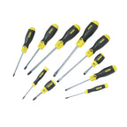 Stanley cushiongrip schroevendraaierset 10-delig (st pz) (10-delig)