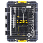 Stanley fatmax tstak dopsleutelset 1 4 fmmt98101-0 (zwart geel, 48 delig)