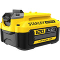 Stanley fatmax v20 18v 4.0ah lithium-ion accu oplaadbare batterij (geel zwart)