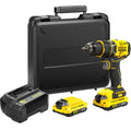 Stanley powertools stanley fatmax sfmcd720d2k v20 18v bl schroefboor | 2x 2.0ah - sfmcd720d2k-qw