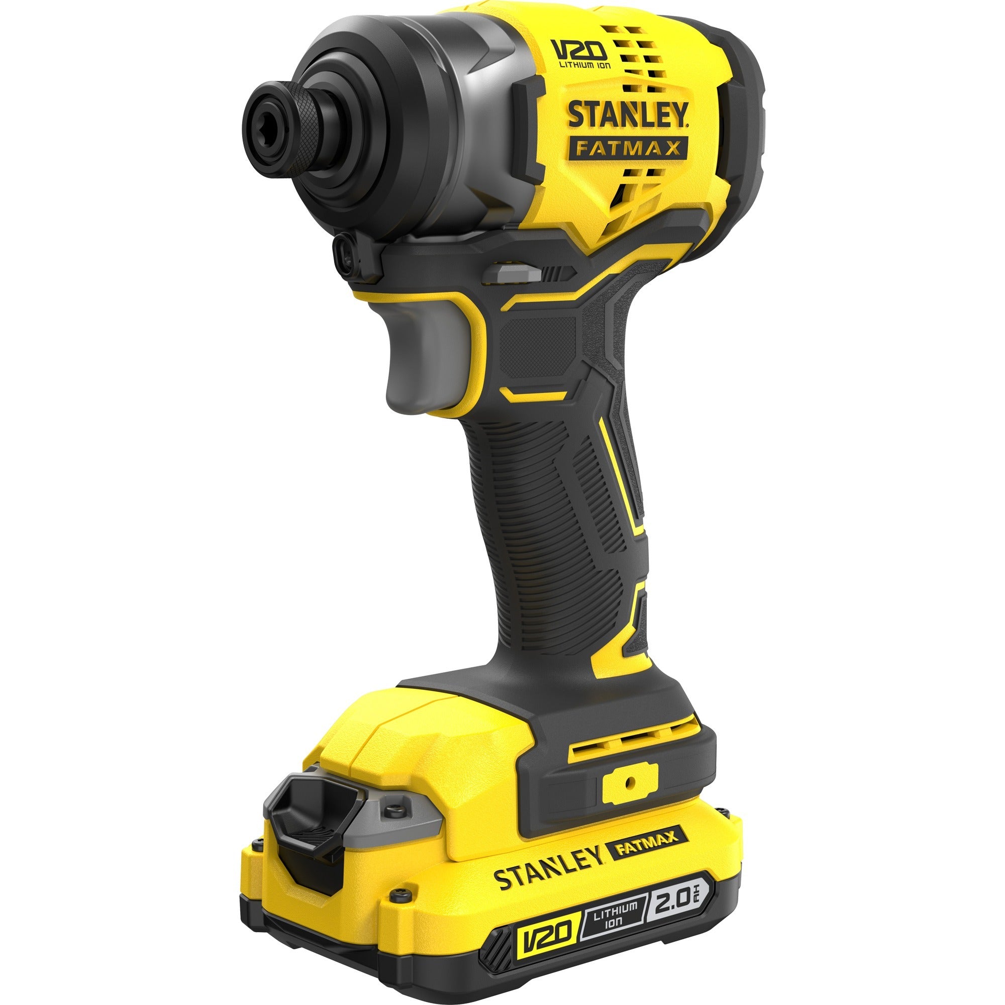 Stanley fatmax sfmcf810d2k v20 18v accu slagschroevendraaier | 2x 2.0ah en lader - sfmcf810d2k-qw