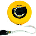 Stanley landmeter fiberglas 10m afstandsmeter (geel)