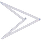 Stanley handgereedschap opvouwbare bouwhaak aluminium - 1-45-013