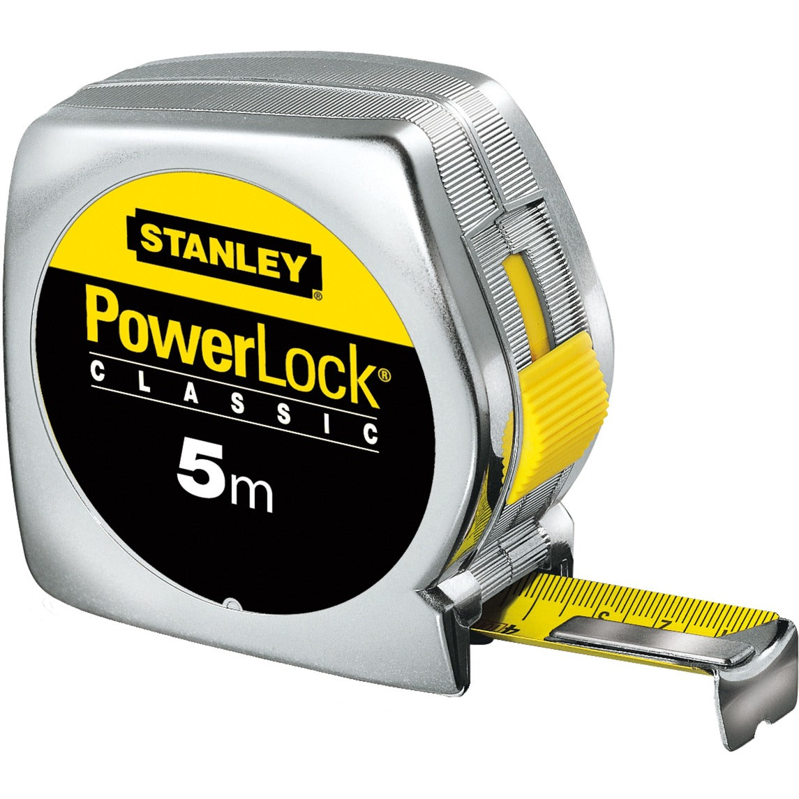 Stanley handgereedschap rolbandmaat powerlock 5m - 25mm - 1-33-195