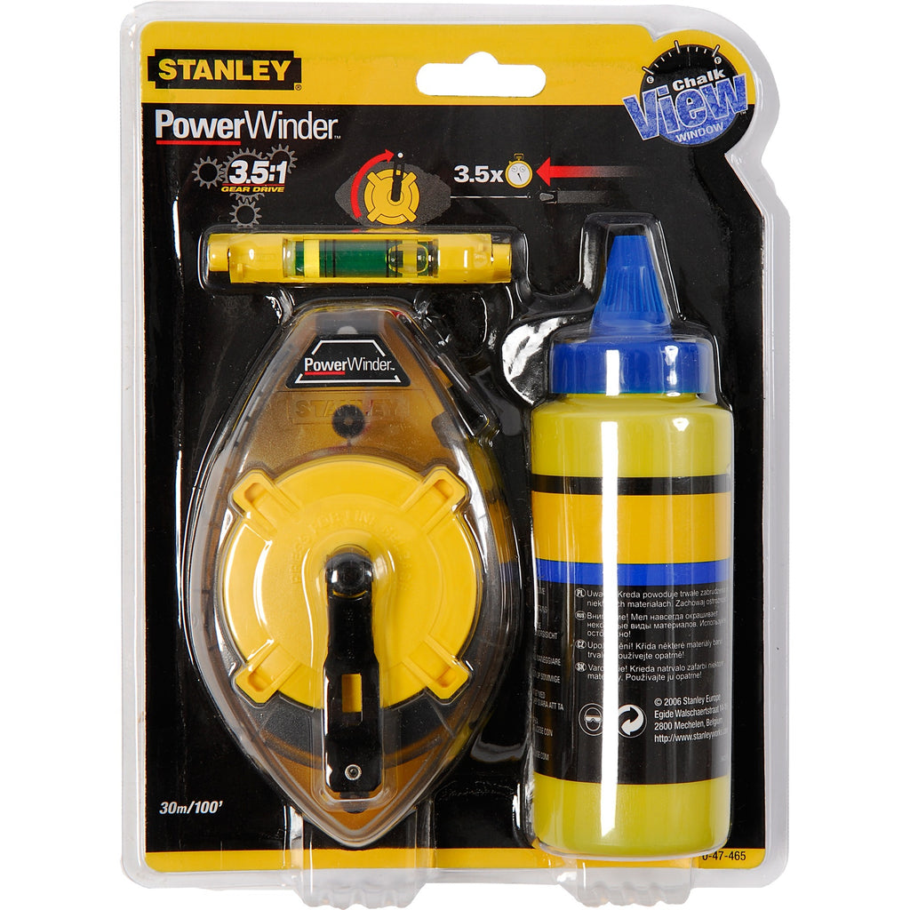 Stanley handgereedschap slaglijnmolen kit powerwinder - 0-47-465