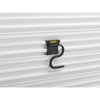 Stanley track wall - s haak houder (zwart)