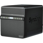 Synology diskstation ds423 nas (zwart, 2x rj-45, 2x usb-a 3.2 (5 gbit s))