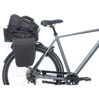 Basil gepäckträgertasche miles xl pro trunkbag miles xl pro mik 2.0 black lime