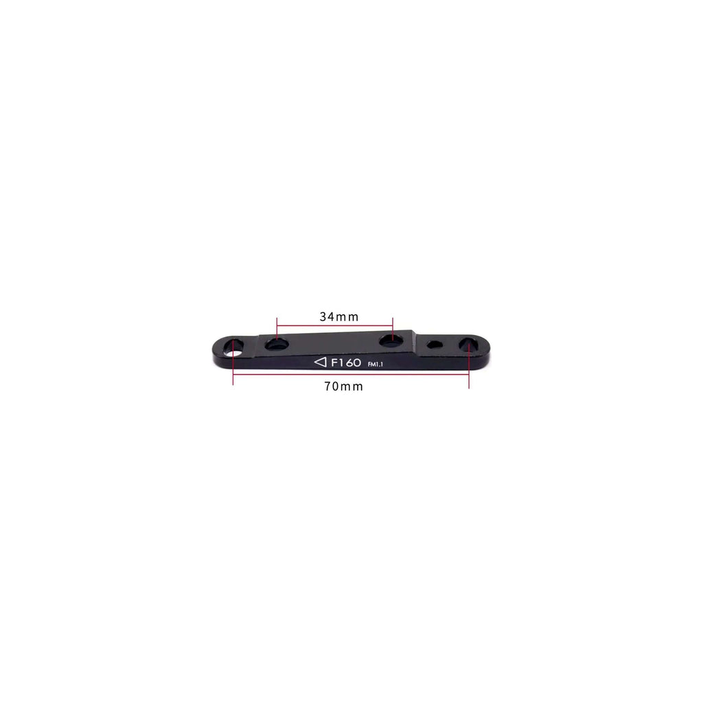Trp md-c610 spyre remklauw mechanisch flatmount voor zwart zilver