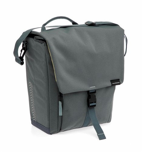 Burgers - New Looxs - Burgers - New Looxs Tas new looxs tulum enkel grijs/groen | 16l