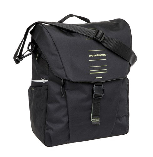Newlooxs - Newlooxs Tas new looxs vigo enkel | zwart/groen | 20l