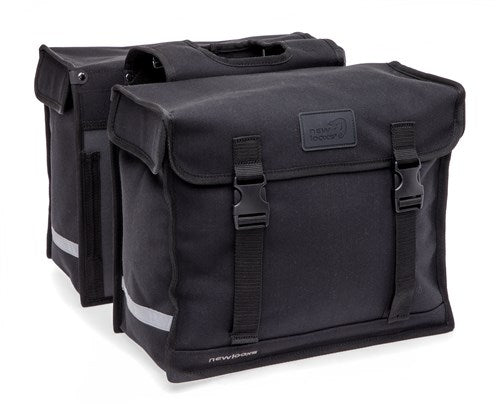 Burgers - New Looxs - Burgers - New Looxs Tas new looxs double pannier deluxe zwart | 46l