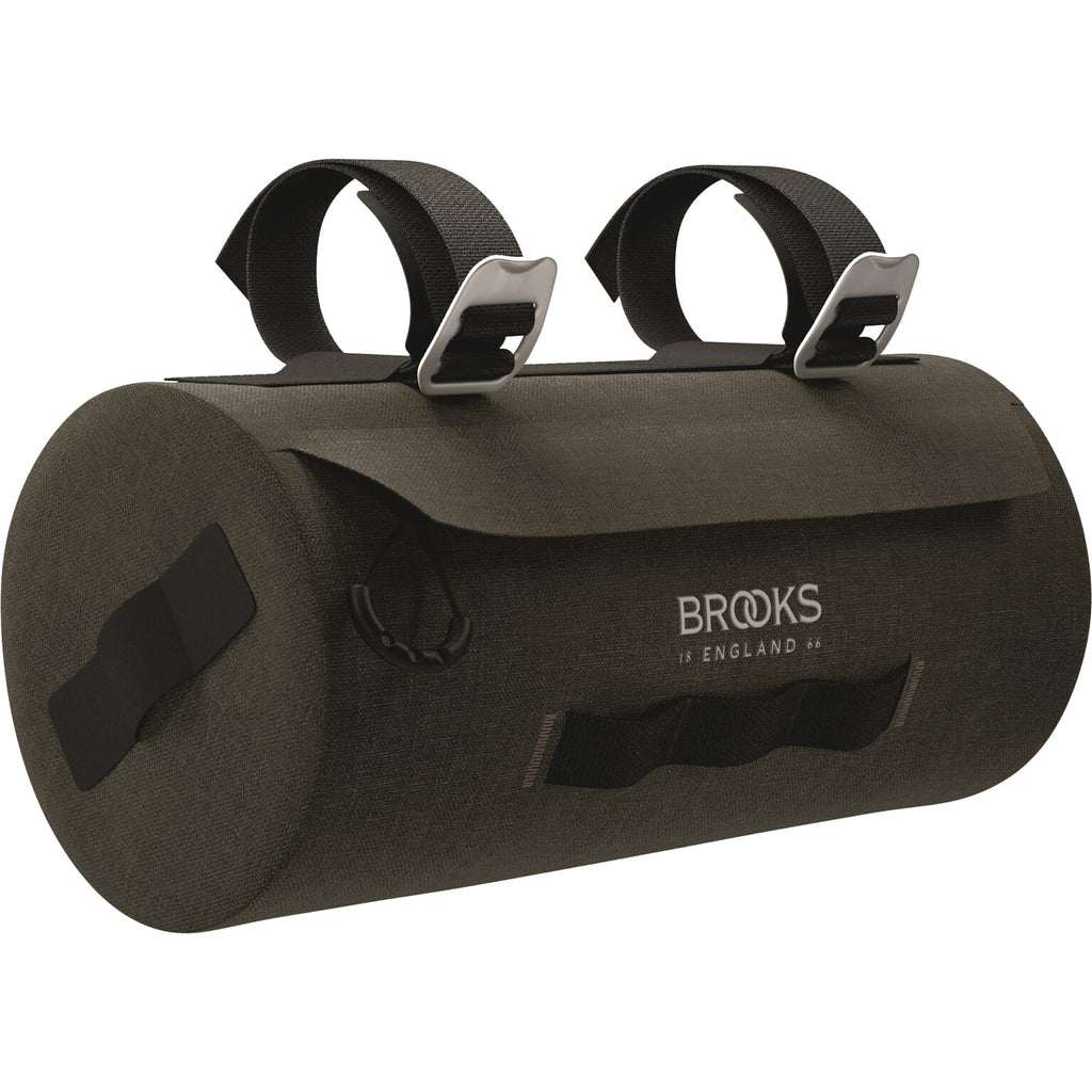 Brooks scape handlebar pouch bag (3l) - mud green
