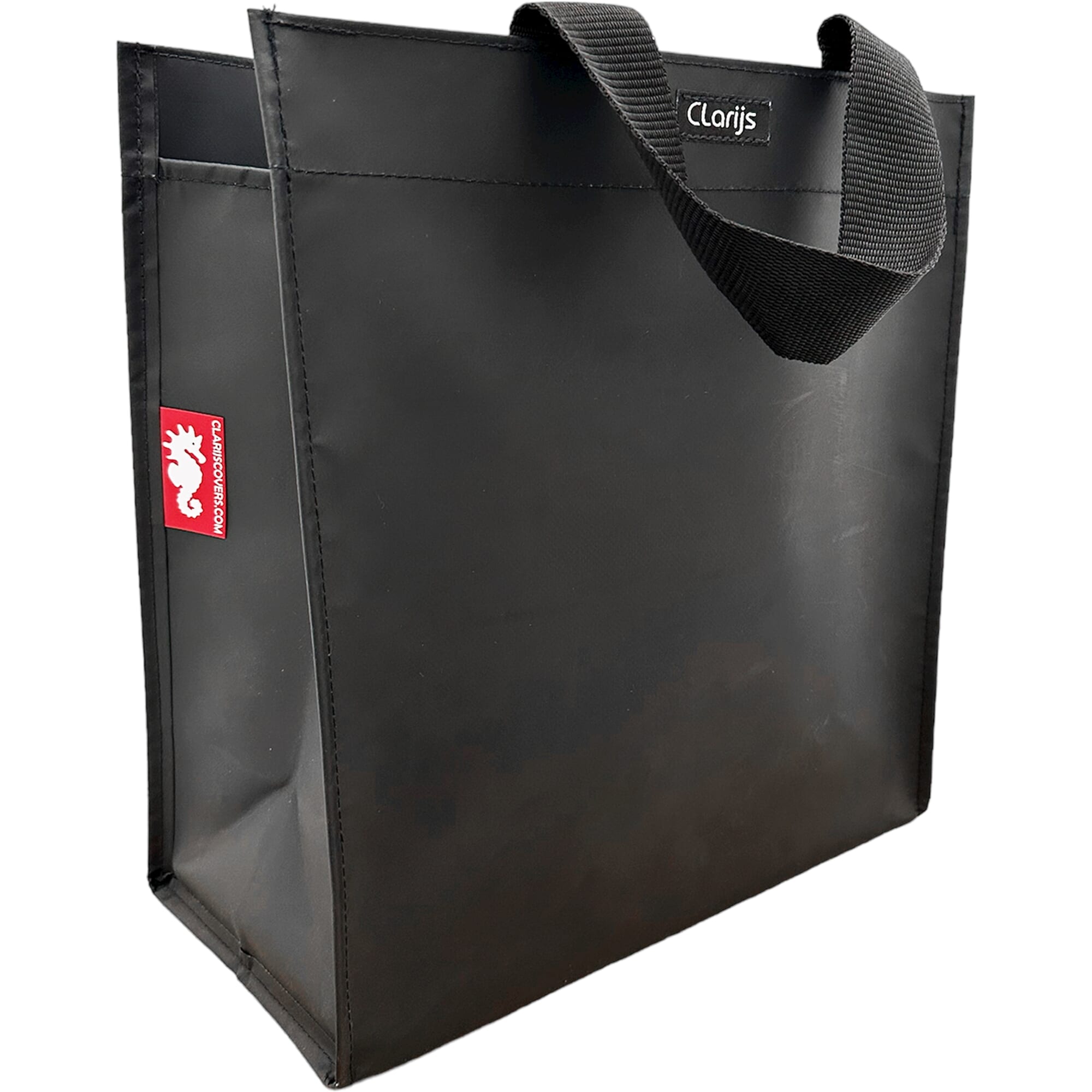 Clarijs - Clarijs shoppertas pvc 23l matt zwart