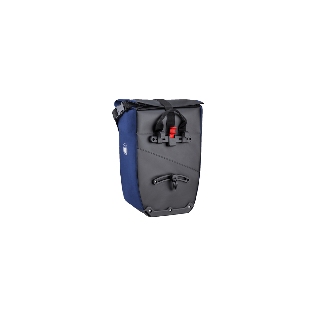 Clarijs fietstas solobag 24l zwart-blauw