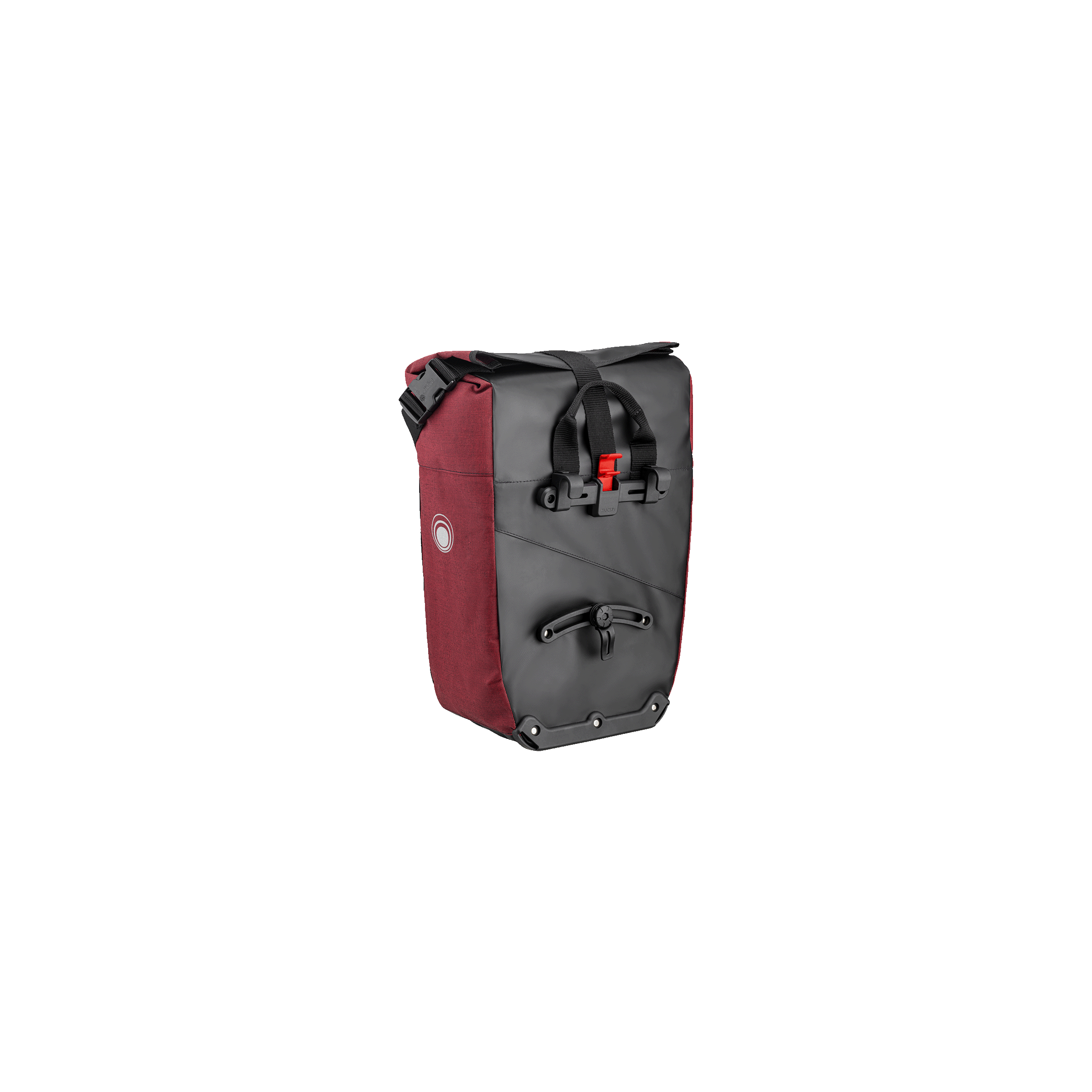 Clarijs fietstas solobag 24l zwart-rood