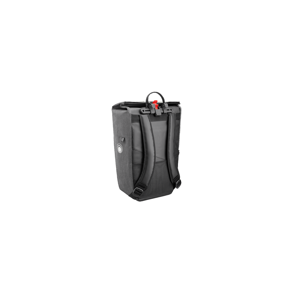Clarijs rugtas variobag 24l zwart-grijs